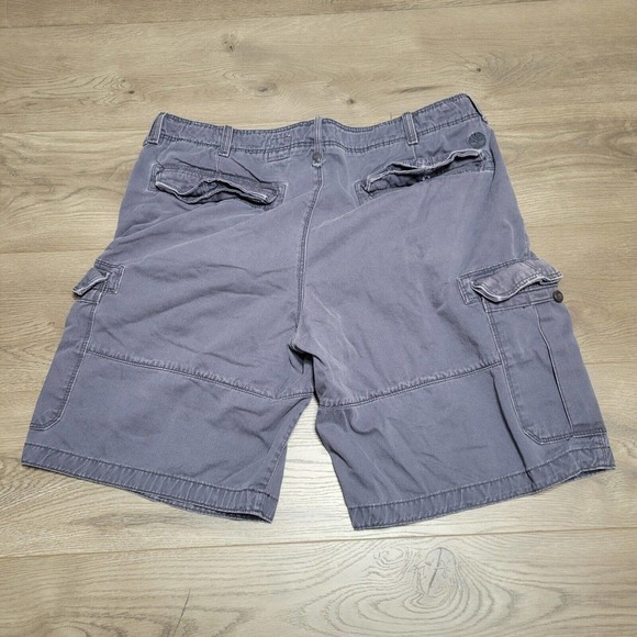 Timberland Other - Timberland Shorts Mens 38 Gray Cargo Flat Front Bermuda Casual Outdoor Gorpcore